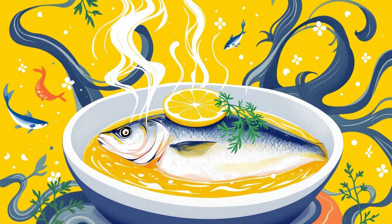 Lax i ugn med citron och dill.