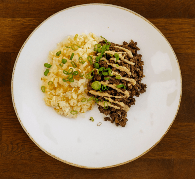 Korean Beef med ris