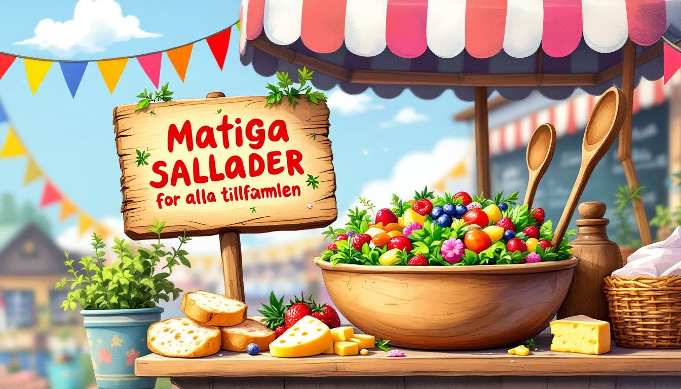 Matiga sallader för alla tillfällen.